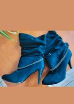 Blauwe laarsjes nieuw 40 valt als 39, Kleding | Dames, Schoenen, Ophalen of Verzenden, Nieuw, Blauw