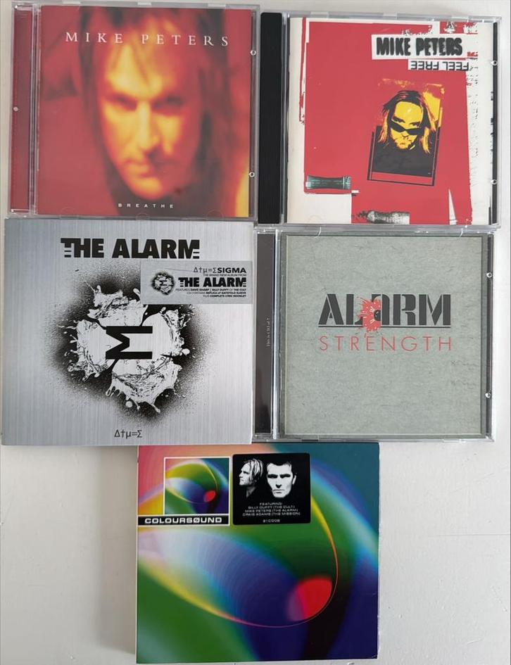 THE ALARM, MIKE PETERS, 5 cd’s  —Nog 2 te koop —, Cd's en Dvd's, Cd's | Rock, Zo goed als nieuw, Poprock, Verzenden