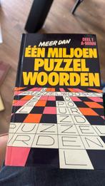 1 miljoen puzzelwoorden deel 1 en deel 2, Ophalen of Verzenden, Zo goed als nieuw, Nederlands