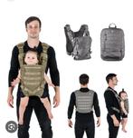 Tactical Baby Gear Set: Draagzak, Rugzak & Luiertas, Ophalen, Zo goed als nieuw, Rugzak
