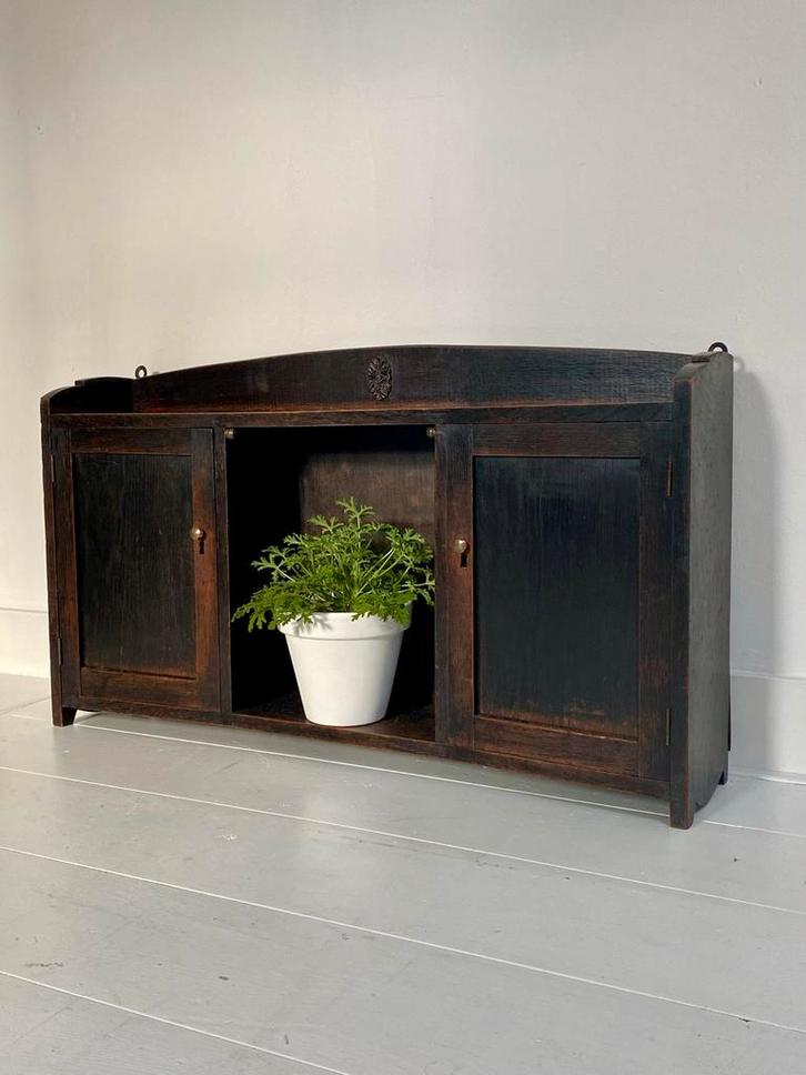 Vintage Wandkastje, Antiek en Kunst, Curiosa en Brocante, Ophalen of Verzenden