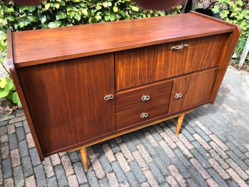 Vintage sideboard / dressoir / Mid-Century / retro, Huis en Inrichting, Kasten | Dressoirs, Gebruikt, 25 tot 50 cm, Ophalen