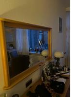 Eiken spiegel, Huis en Inrichting, Ophalen, Rechthoekig, Minder dan 100 cm