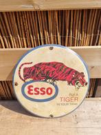 Esso Emaille Bord - Put a Tiger in Your Tank, Verzamelen, Ophalen of Verzenden, Gebruikt, Reclamebord