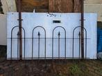 Ijzer hekwerk, Ophalen, Met poort, Gebruikt, Spijlenhekwerk