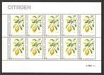 Bloemen op postzegels: Citroen, Postzegels en Munten, Postzegels | Nederland, Na 1940, Ophalen of Verzenden, Postfris