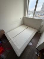 Dunvin ikea boxspring 160x200cm grijs, Ophalen, Gebruikt, Tweepersoons, 200 cm