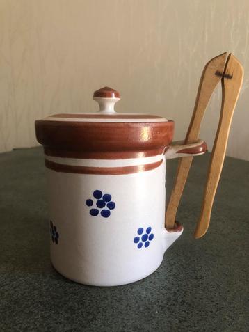 Aardewerk retro voorraadpot gemberpot augurkenpot beschikbaar voor biedingen