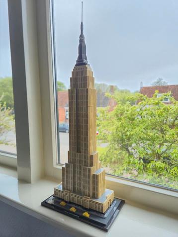 Lego Architecture Empire State Building 21046 (doos+boekje) beschikbaar voor biedingen