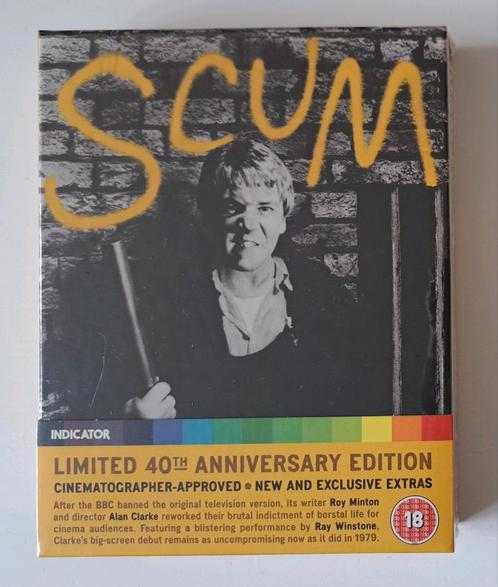 Scum - Indicator Limited 40th Anniversary Edition Blu-ray, Cd's en Dvd's, Blu-ray, Nieuw in verpakking, Thrillers en Misdaad, Ophalen of Verzenden