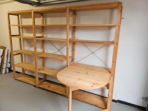 7x Ikea Ivar stellingkast/kast hout, Huis en Inrichting, Kasten | Stellingkasten, Gebruikt, Ophalen