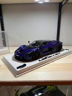 BBR LaFerrari Viola al humaid 1:18, Verzenden, Zo goed als nieuw, Overige merken