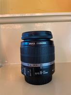 Canon EF-S 18-55mm lens + UV FILTER en zonnekap, Ophalen of Verzenden, Gebruikt