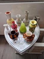 Diverse mini vaasjes, 11 stuks, Huis en Inrichting, Woonaccessoires | Vazen, Gebruikt, Overige kleuren, Ophalen of Verzenden, Glas
