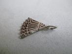 Oude Chim bedel zilver Waaier Spanje Flamenco, Sieraden, Tassen en Uiterlijk, Antieke sieraden, Verzenden, Zilver, Hanger