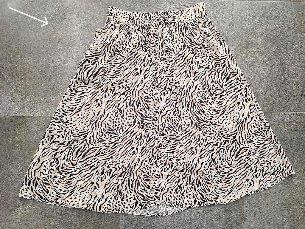 Leuke zomerrok van Soyaconcept maat M., Maat 38/40 (M), Blauw, Ophalen of Verzenden, Zo goed als nieuw