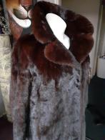 Echte kastanje bruine mink bontjas bont jas bontmantel M, Ophalen of Verzenden, Zo goed als nieuw, Maat 38/40 (M), Bruin