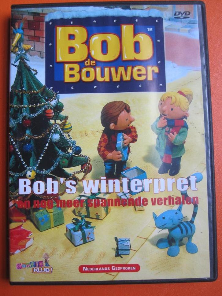 Bob de bouwer Bob's winterpret, Cd's en Dvd's, Dvd's | Kinderen en Jeugd, Zo goed als nieuw, Tv fictie, Avontuur, Alle leeftijden