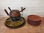 Complete Zwitsers vintage koperen fondueset, Spring Culinox, Ophalen of Verzenden, Zo goed als nieuw