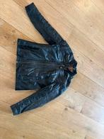 Leren jas zwart heren Goosecraft L /M, Kleding | Heren, Ophalen of Verzenden, Zo goed als nieuw, Maat 52/54 (L), Zwart