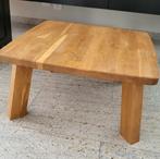 Houten Salontafel Vierkant, Huis en Inrichting, Tafels | Salontafels, Ophalen, Minder dan 50 cm, Gebruikt, Minder dan 50 cm