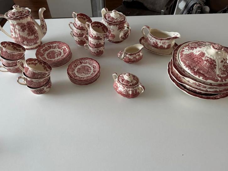 Engels servies – Royal Worcester Palissy “Avon Scenes”, Antiek en Kunst, Antiek | Porselein, Ophalen of Verzenden