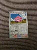 Chansey 133/167 reverse holo, twilight masquerade MINT, Ophalen of Verzenden, Zo goed als nieuw, Losse kaart, Foil