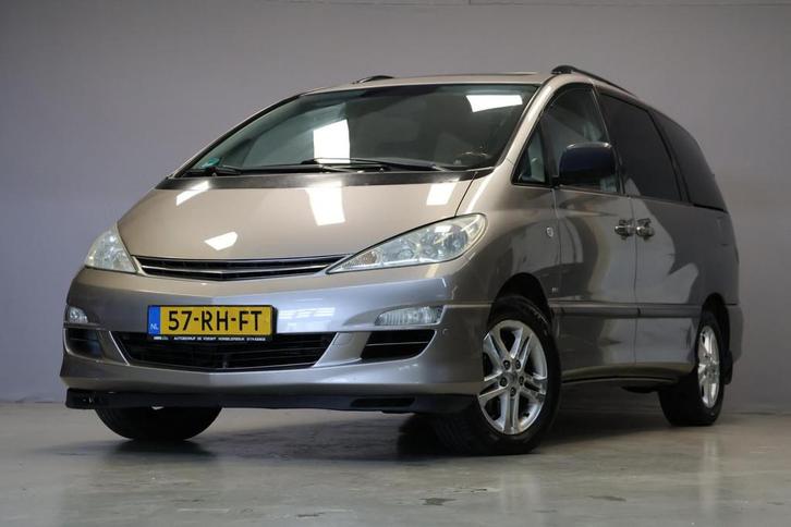 Toyota Previa 2.4 VVT-i Sol |6 pers|AUT|Panorama|, Auto's, Toyota, Bedrijf, Te koop, Previa, Airbags, Airconditioning, Bluetooth