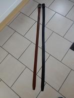 riemen zonddr gaatjes klikriemen heren 2 stuks, Ophalen, Overige kleuren, Onbekend, Echt leder