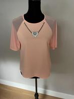 Zalm kleurige voile blouse shirt top NIEUW maat 38, Ophalen, Nieuw, Maat 38/40 (M), Korte mouw
