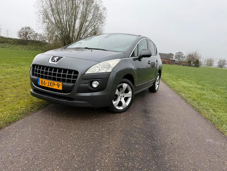 Peugeot 3008 1.6 VTI 2009 Grijs panorama dak Bluetooth radio, Auto's, Peugeot, Bedrijf, Benzine, B, MPV, Handgeschakeld, Origineel Nederlands