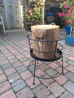 Vuurkorf + zweedse fakkel kleur zwart materiaal staal., Ophalen of Verzenden, Nieuw, Metaal