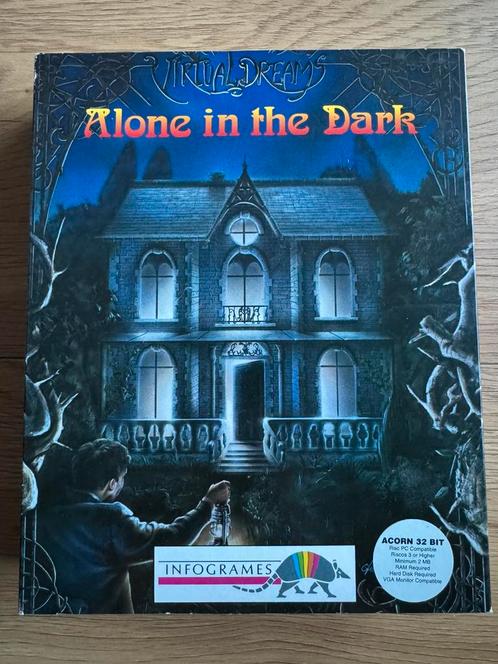 Alone In The Dark Acorn 32 Bit Big Box, Spelcomputers en Games, Games | Overige, Zo goed als nieuw, 1 speler, Ophalen of Verzenden