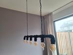 Industriële eettafel lamp, Huis en Inrichting, Lampen | Kroonluchters, Ophalen, Zo goed als nieuw, Metaal, Industrieel