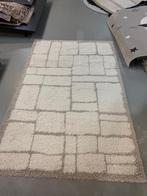 polyester vloerkleed beige/wit 160x230, Interieur05, 150 tot 200 cm, Wit, 200 cm of meer