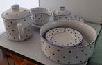 Blue dots servies, Huis en Inrichting, Keuken | Servies, Ophalen of Verzenden, Nieuw, Porselein, Overige stijlen