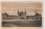 's-Hertogenbosch station, Verzamelen, Ansichtkaarten | Nederland, Ophalen of Verzenden, 1920 tot 1940, Gelopen, Noord-Brabant