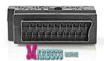 Schakelbare SCART-Adapter, SCART Male, S-Video Female, 3xRCA, Scartkabel, Nedis, Nieuw, Info@marbeco.nl