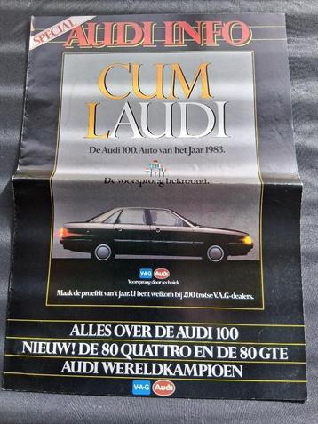 Audi Special - 1983 - Audi 100 Auto van het Jaar - alle type beschikbaar voor biedingen