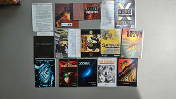 PC Games Handleidingen - Retro Collectie beschikbaar voor biedingen