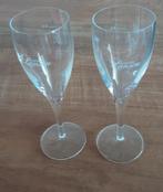 LANSON champagne glazen, 2 stuks, (nr. 2), Ophalen of Verzenden, Borrel- of Shotglas, Zo goed als nieuw