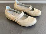 J309 Wolky maat 41 ballerina's schoenen sneakers beige leer, Wolky, Beige, Ophalen of Verzenden, Zo goed als nieuw