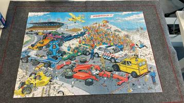 Jan van Haasteren Formule 1 1000 stukjes Puzzel  Puzzel is c beschikbaar voor biedingen