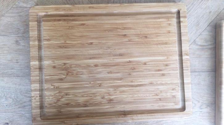 Point-virgule vleesplank, bamboe, 40x30x3, prima staat, Huis en Inrichting, Keuken | Keukenbenodigdheden, Zo goed als nieuw, Ophalen of Verzenden