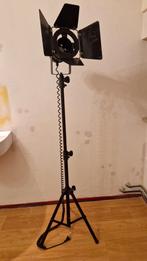Industriële Vloerlamp / Filmlamp, Huis en Inrichting, Lampen | Vloerlampen, Ophalen, Gebruikt, Metaal, Industrieel