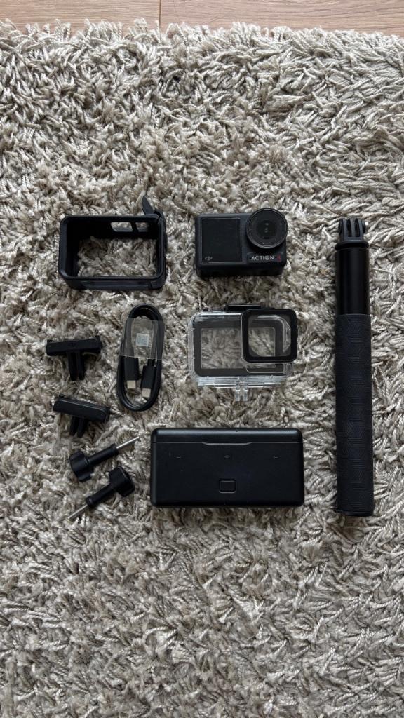 DJI OSMO ACTION 4 - Adventure Combo incl. Diving Case (2024), Audio, Tv en Foto, Actiecamera's, Zo goed als nieuw, Overige merken