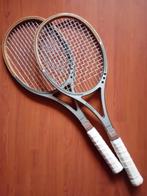 Twee vintage Rucanor tennisrackets,  klaar voor gebruik, Sport en Fitness, Tennis, Racket, Gebruikt, Ophalen of Verzenden