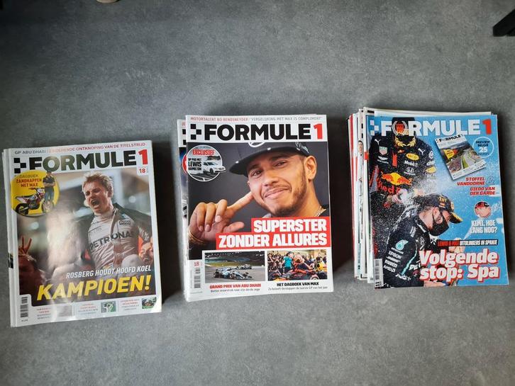 Formule 1 Tijdschriften 2016-2023, Boeken, Auto's | Folders en Tijdschriften, Gelezen, Algemeen, Ophalen of Verzenden