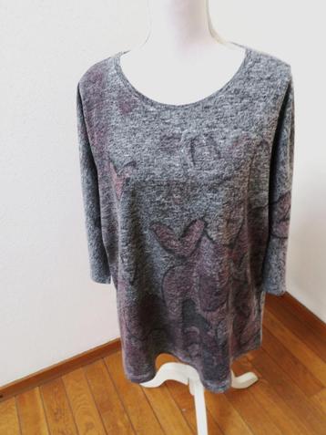 D53 VIA APPIA DUE aparte trui zwart roze maat 48 beschikbaar voor biedingen