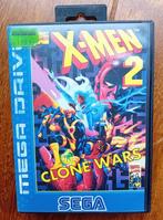X-men Xmen 2 Clone Wars (SEGA Megadrive Mega drive), Spelcomputers en Games, Games | Sega, Gebruikt, Vechten, 2 spelers, Ophalen of Verzenden